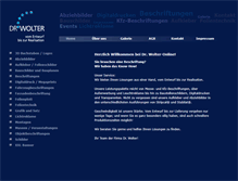 Tablet Screenshot of dr-wolter.com